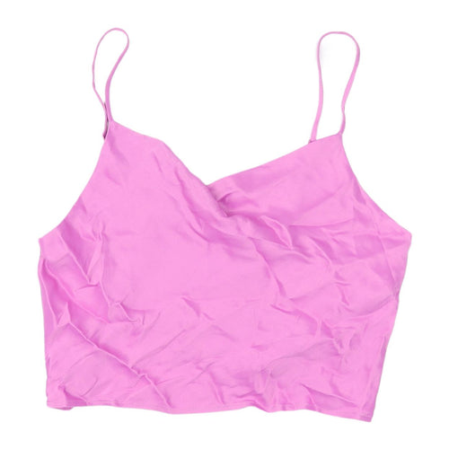 Zara Pink Camisole Tank Top for Women, Size M