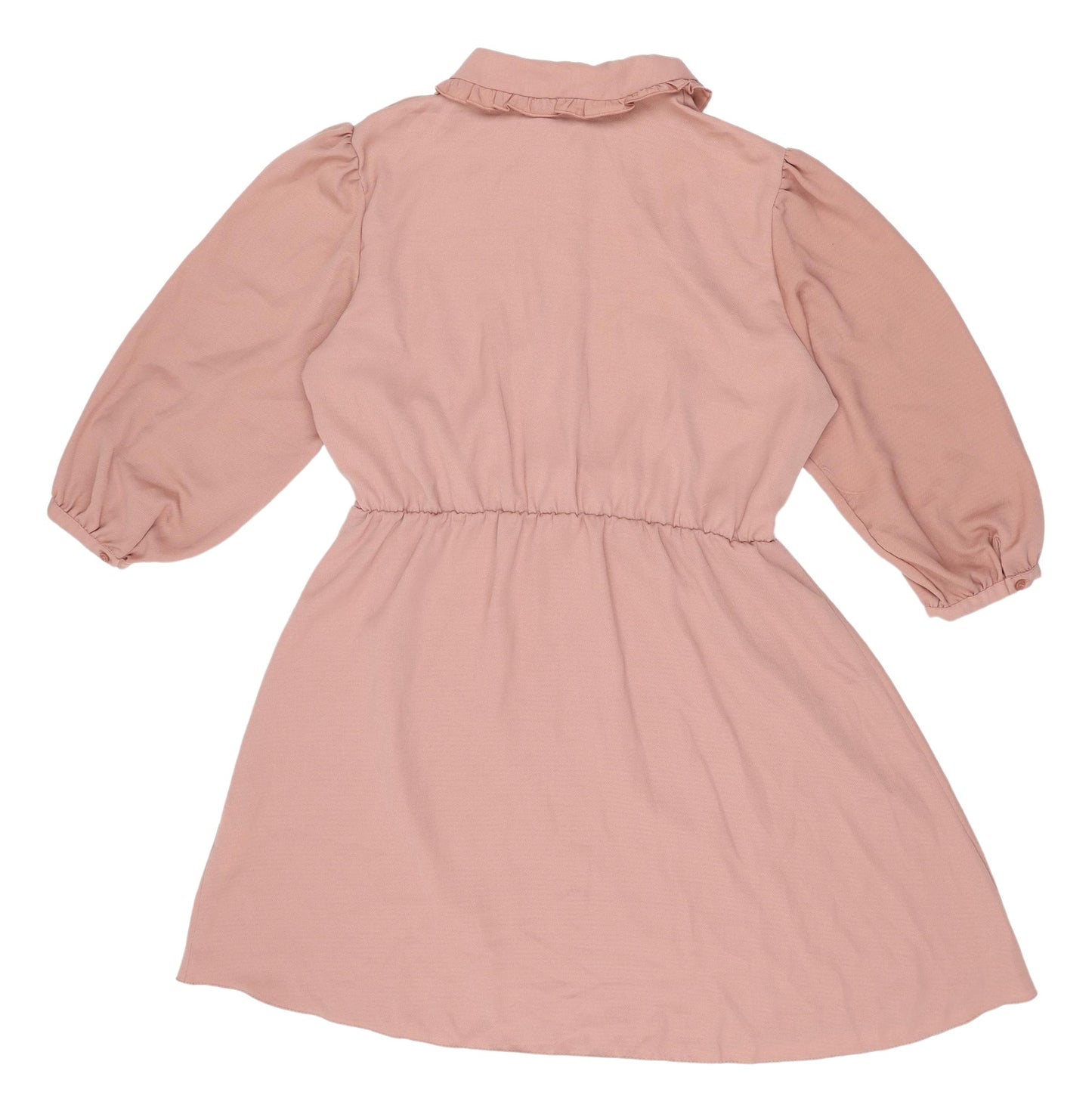 New Look Women’s Pink Collared Shirt Dress Size 16