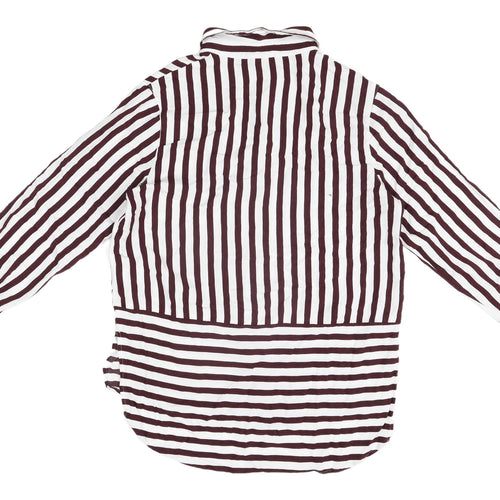 Next Women's Multicoloured Striped Button-Up Shirt