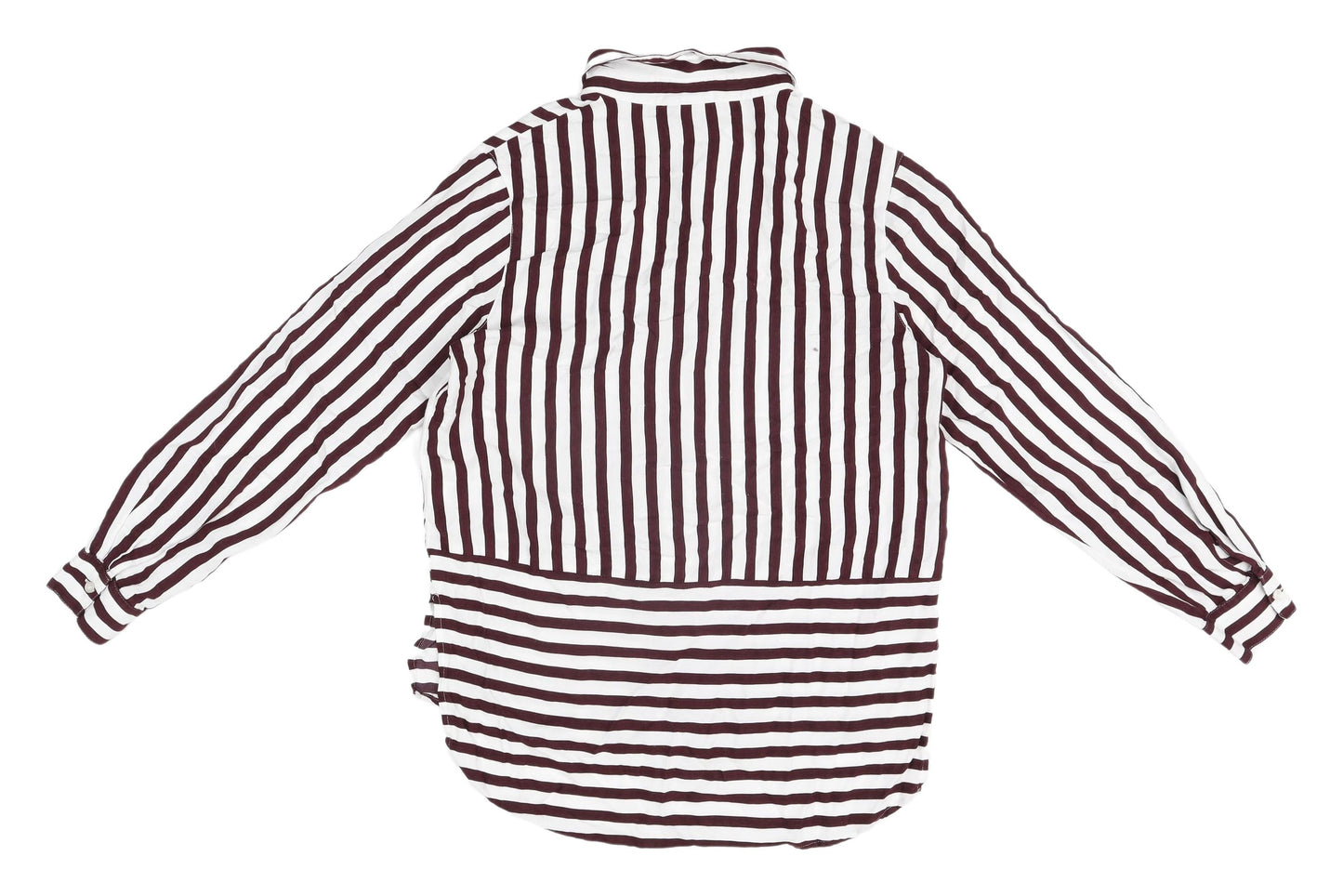 Next Women's Multicoloured Striped Button-Up Shirt