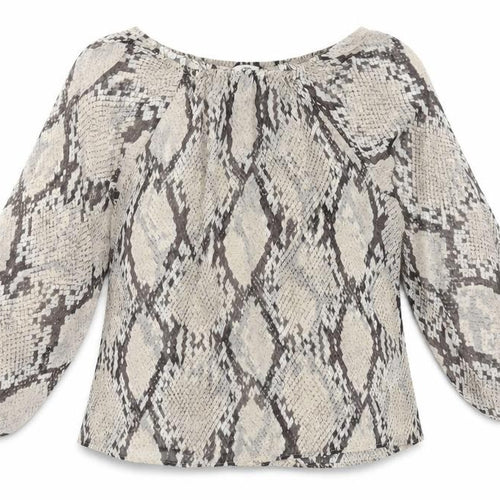 H&M Women’s XS Multicoloured Animal Print Tunic Blouse