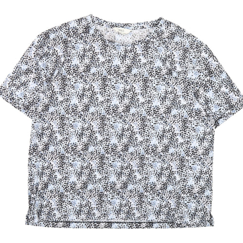 Marks & Spencer Women's Multicoloured Floral T-Shirt, Size 14