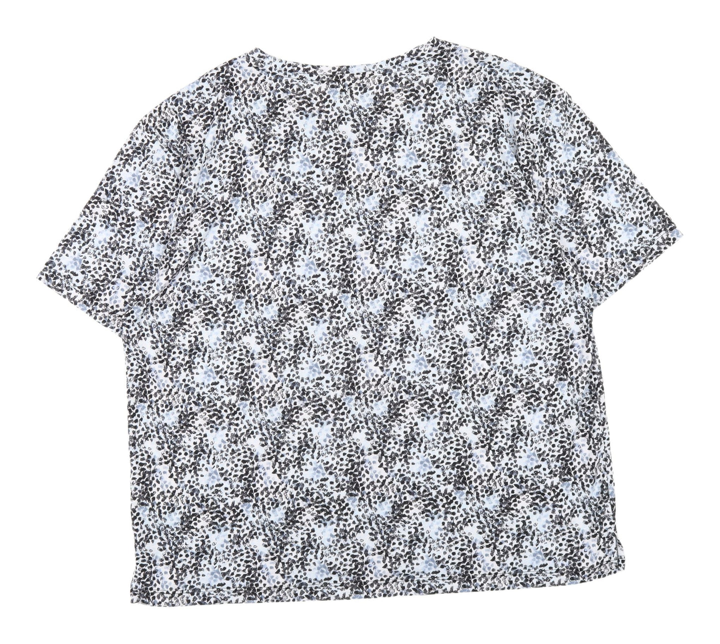 Marks & Spencer Women's Multicoloured Floral T-Shirt, Size 14