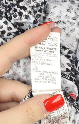 Marks & Spencer Women's Multicoloured Floral T-Shirt, Size 14