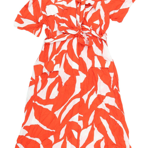 Marks & Spencer Multicoloured Shirt Dress Size 14