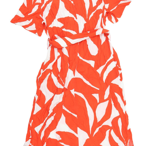 Marks & Spencer Multicoloured Shirt Dress Size 14