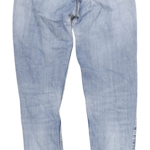 Lee Women's Blue Skinny High-Rise Jeans W30 L33