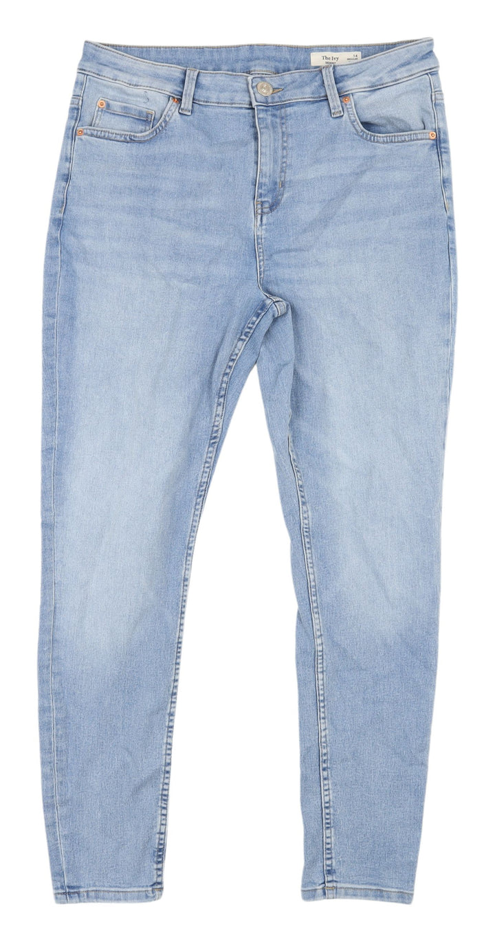 Marks & Spencer Women's Blue Skinny Jeans Size 14