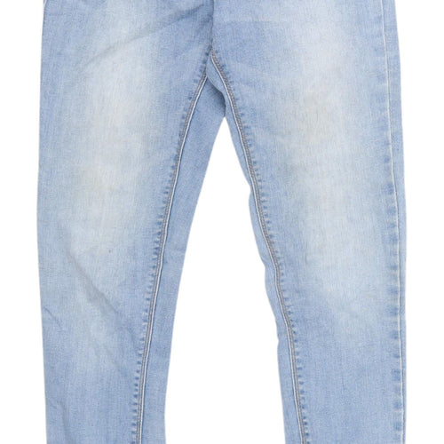 Denim Co. Women's Blue Skinny Jeans - Size 10