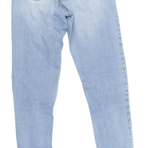 Denim Co. Women's Blue Skinny Jeans - Size 10