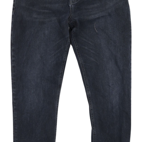 A-FRAME Women's Black Straight Jeans Size 12