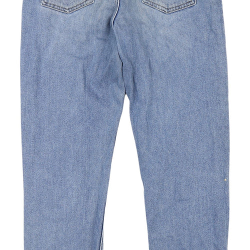 BDG Women's Blue Straight Jeans, Size M, 28W 32L