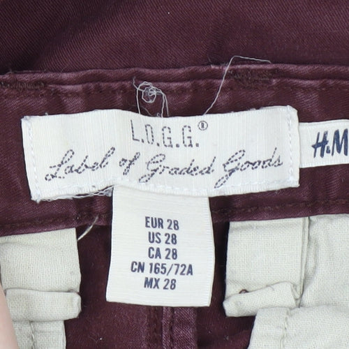 H&M Men's Brown Chino Trousers 28