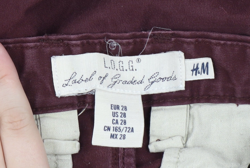 H&M Men's Brown Chino Trousers 28