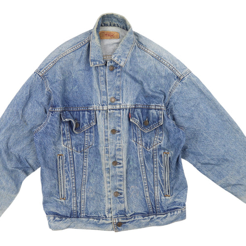 Levi's Men's Blue Denim Jacket Size S Classic