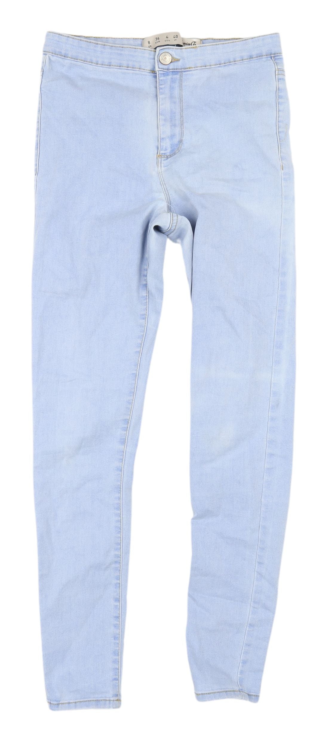 Denim Co. Women's Blue Skinny Jeans Size 8