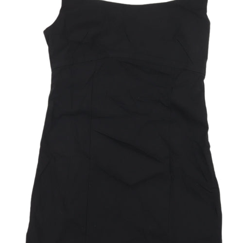 MNG Women's Black Mini Pencil Dress, Size 12, Party