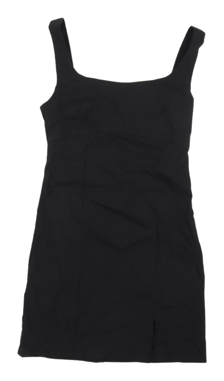 MNG Women's Black Mini Pencil Dress, Size 12, Party