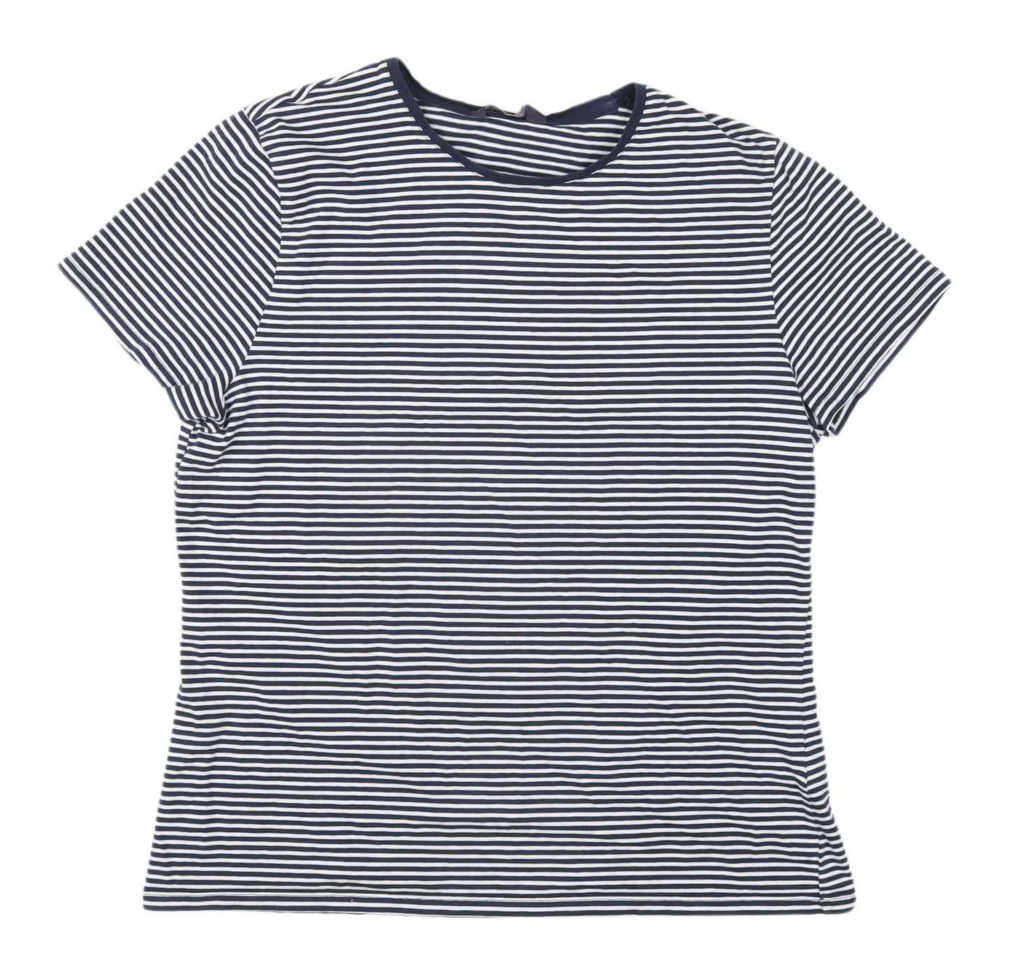 Marks & Spencer Women's Striped T-Shirt, Size 16