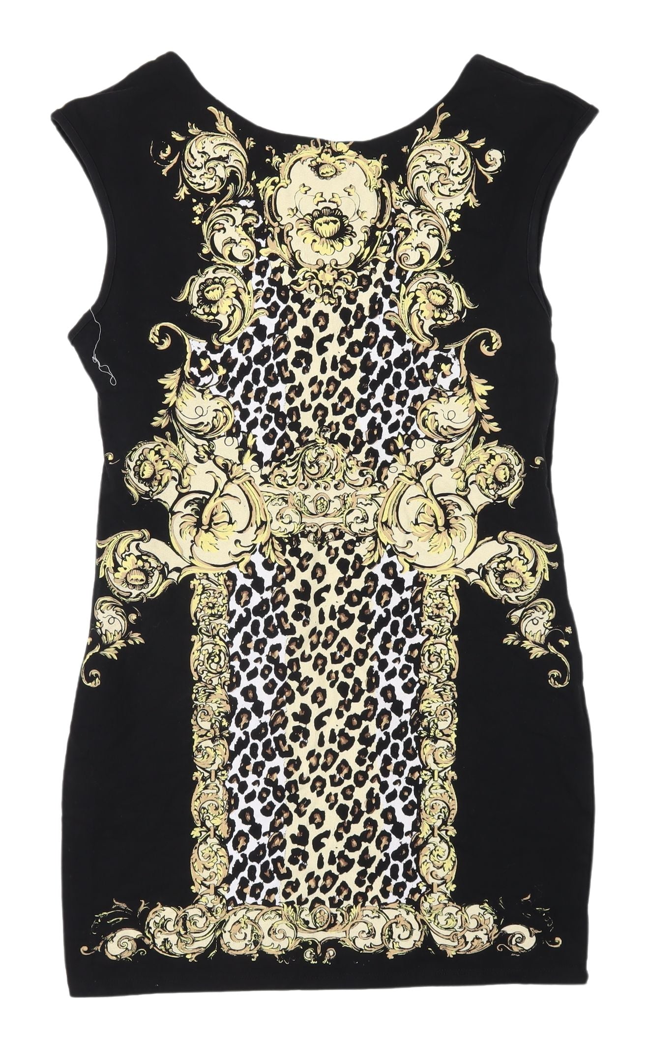 River Island Women's Black Bodycon Dress Size 14