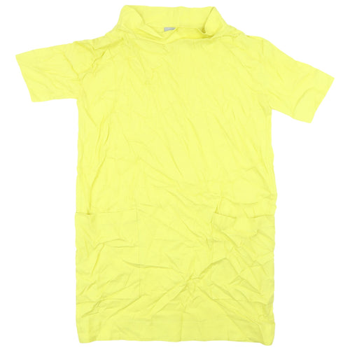 COS Women’s Yellow T-Shirt Dress, Size 12, Casual Lightweight