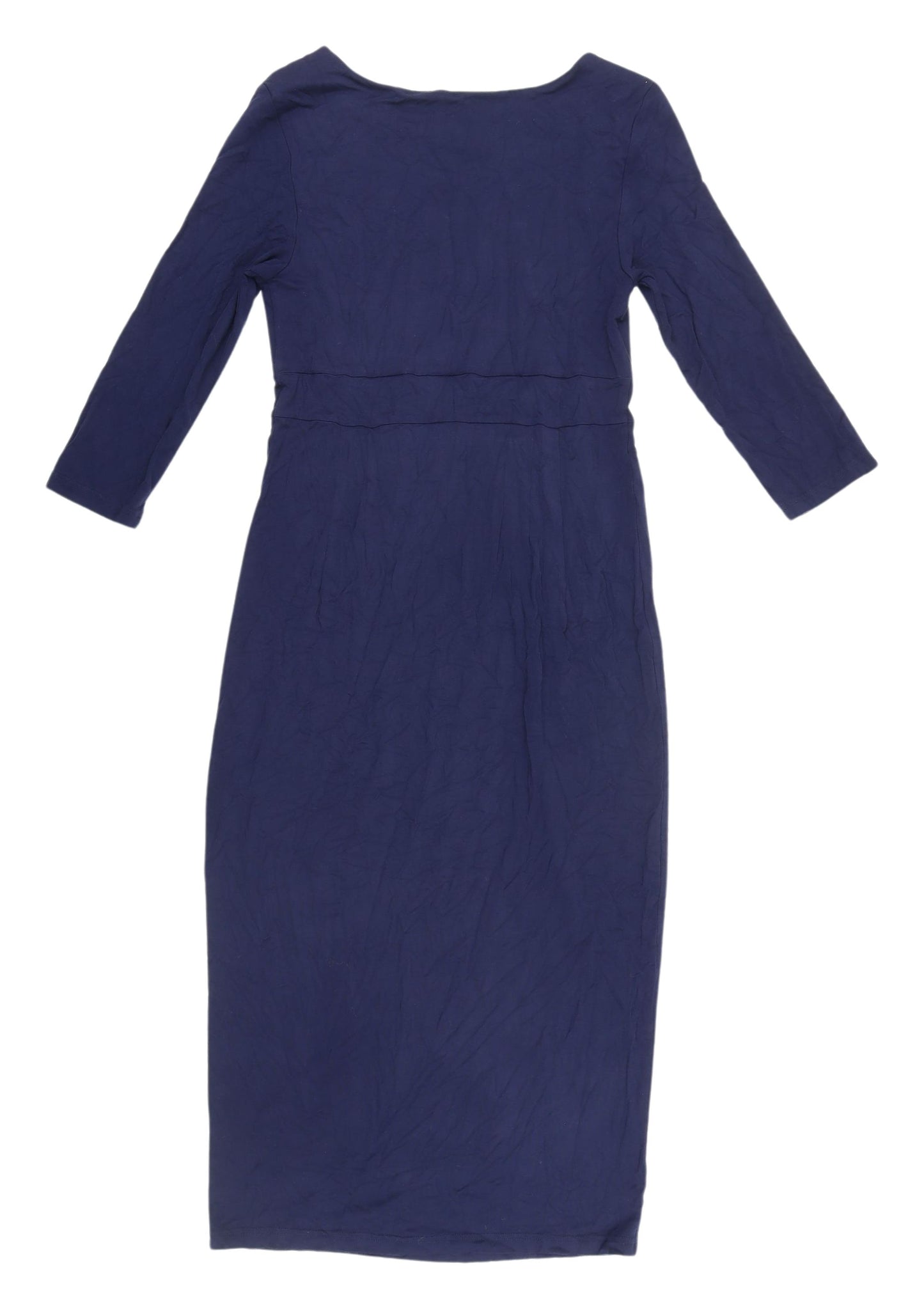 Joules Women's Blue Sheath Midi Dress Size 10