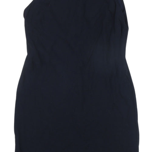 Debenhams Black Sleeveless Sheath Dress Size 14