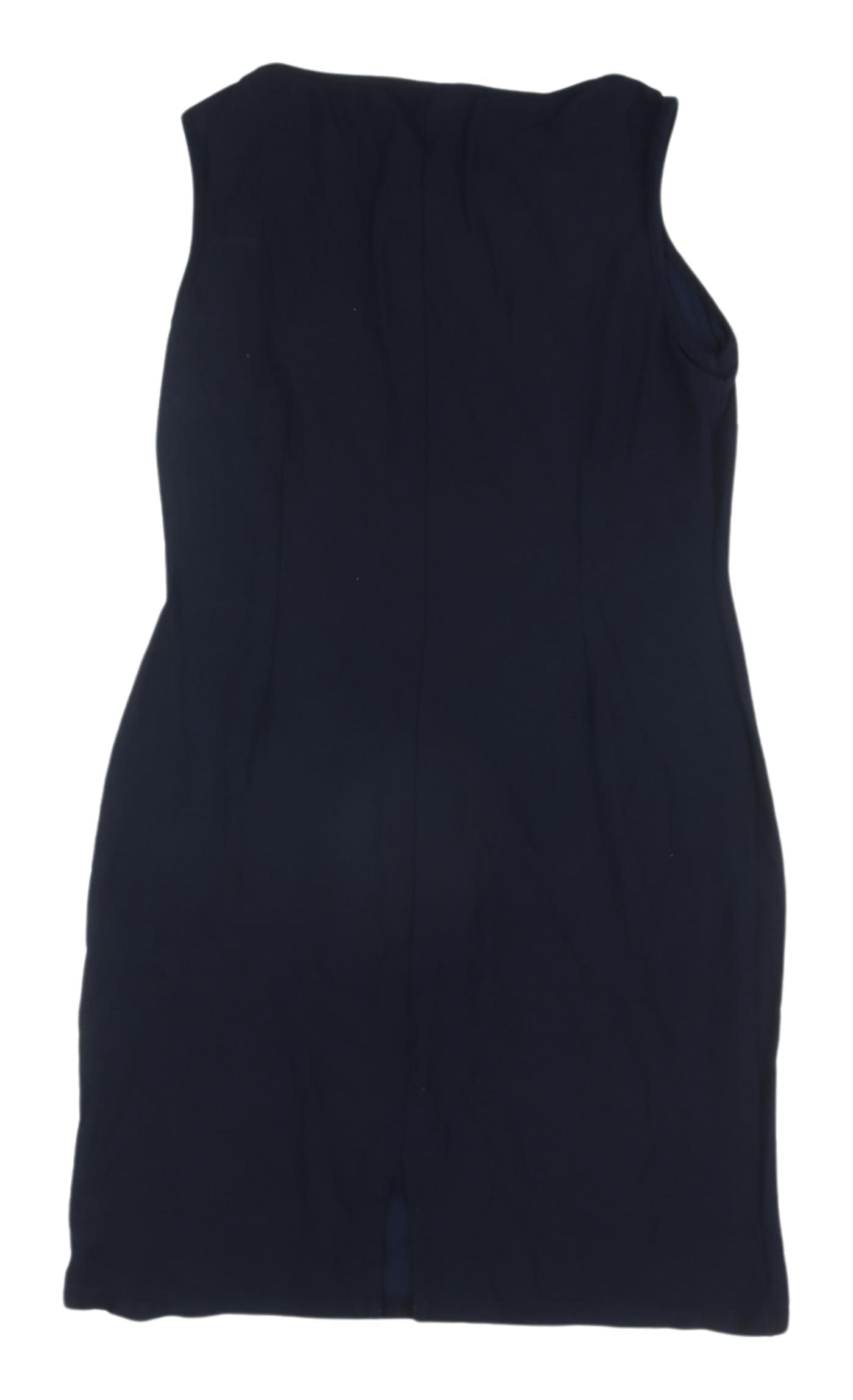 Debenhams Black Sleeveless Sheath Dress Size 14