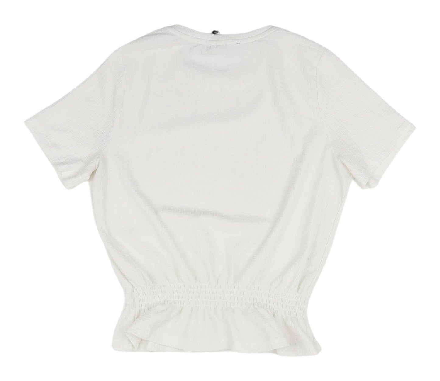 New Look Women’s White Crew Neck T-Shirt Size 12