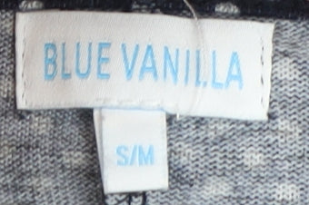 Blue Vanilla Women's Polka Dot Pullover Jumper M