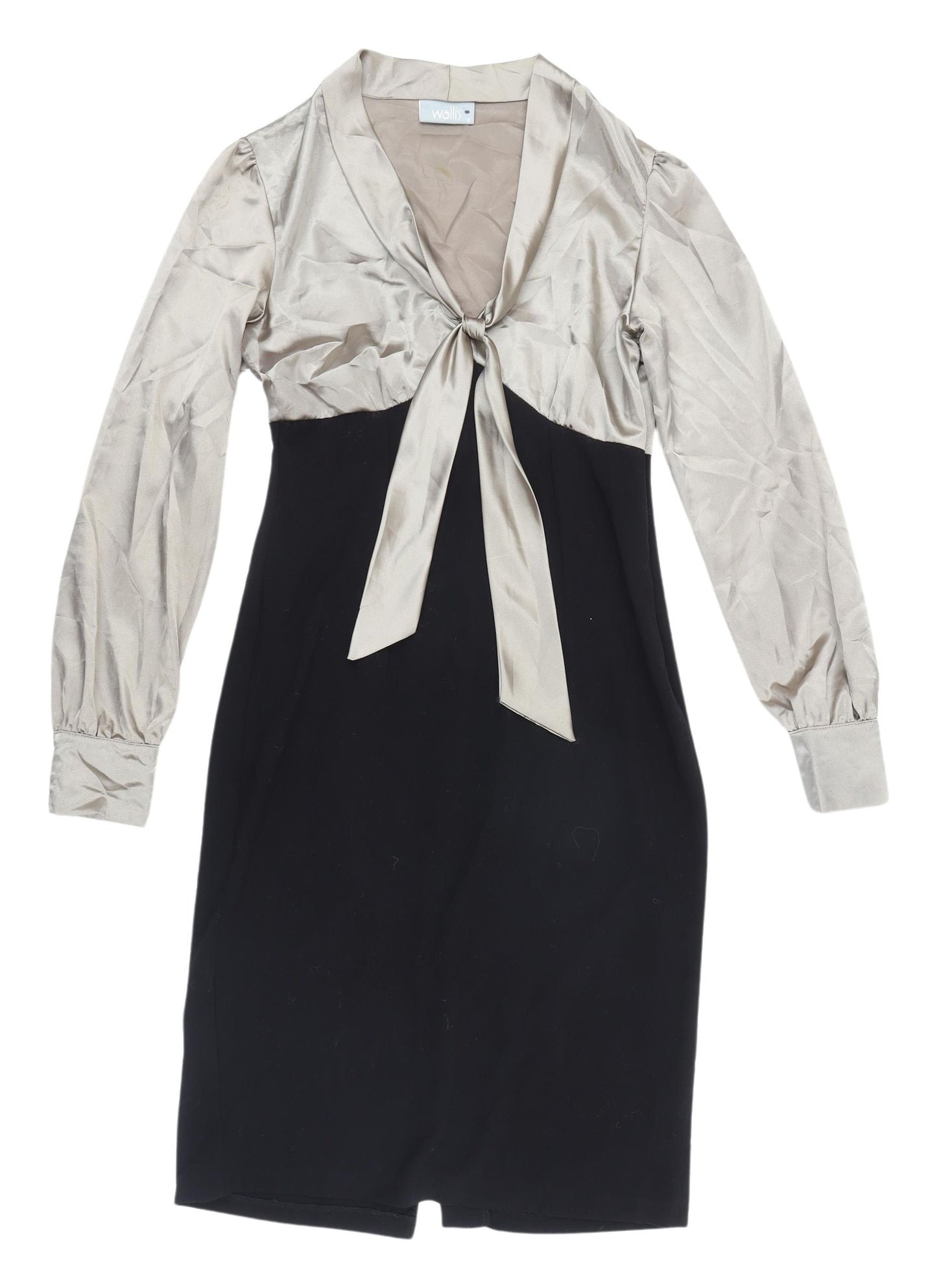 Wallis Women’s Black Shift Dress - Size 8