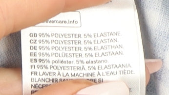 H&M Women's Blue Gingham Skater Mini Dress Size 4