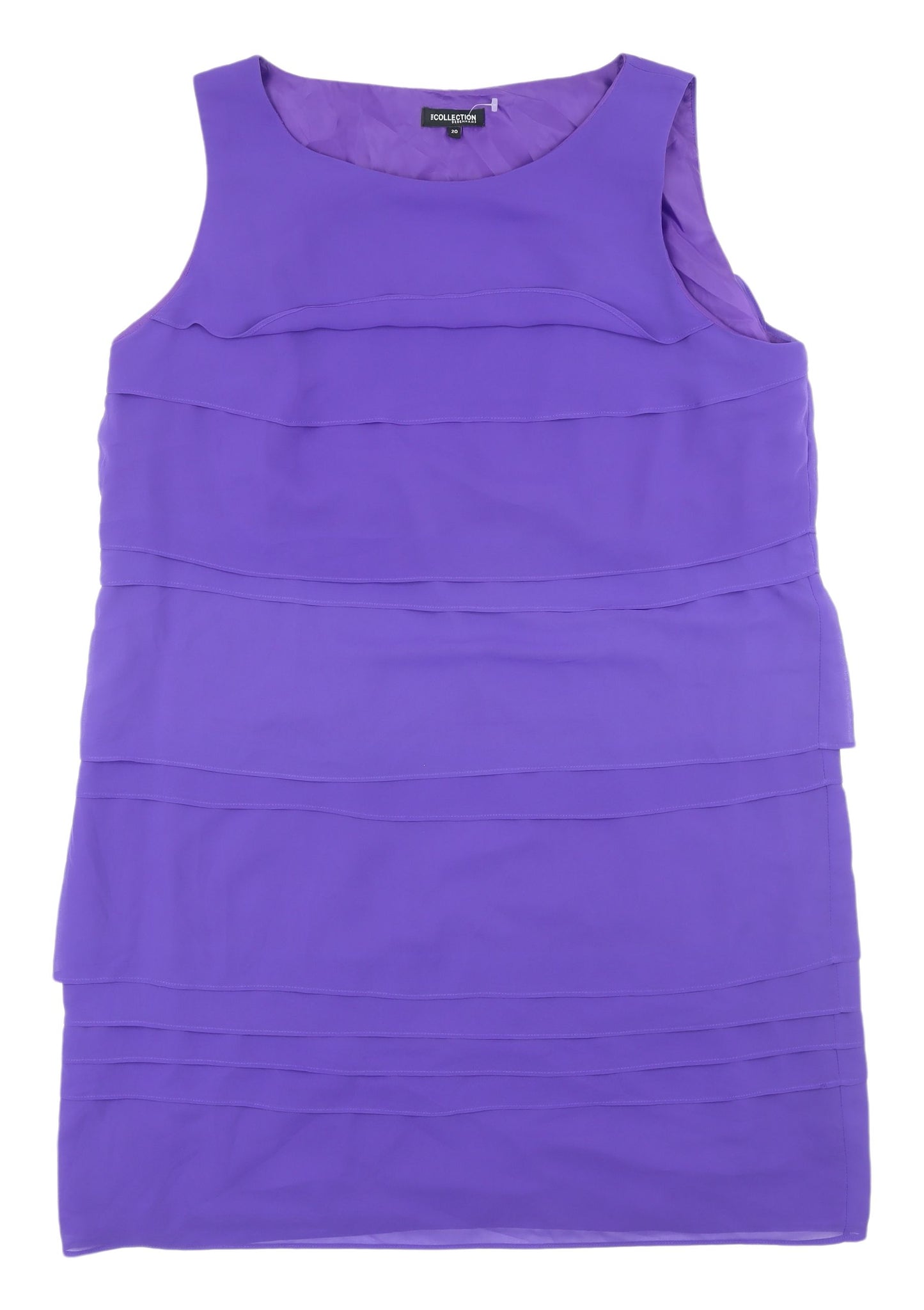 Debenhams Purple Sheath Dress Women Size 20