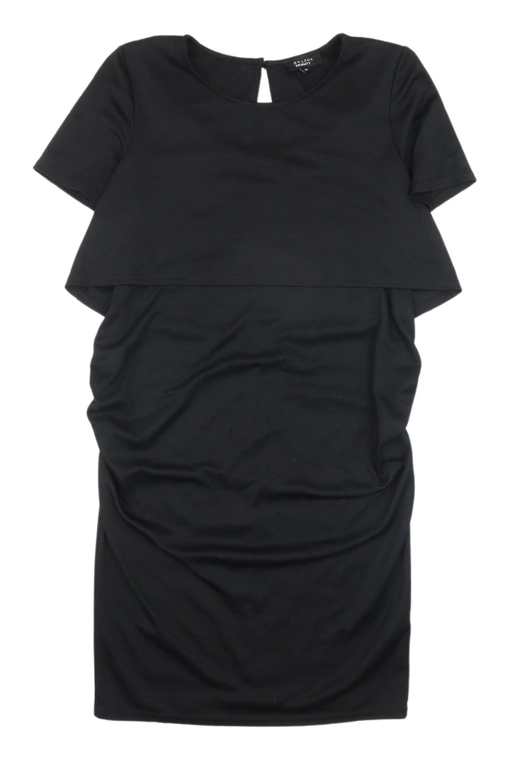 New Look Maternity Black Short Sleeve Dress
