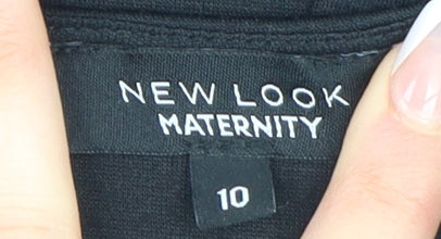 New Look Maternity Black Short Sleeve Dress