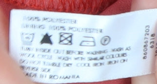 Jasper Conran Women's Red Floral Maxi Dress Size 12