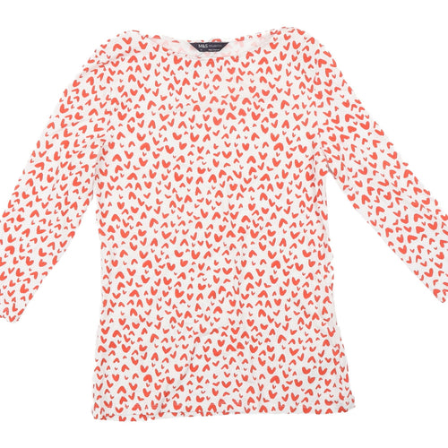 Marks and Spencer Women's Multicoloured T-Shirt, Size 10
