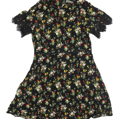 Oasis Women's Floral Fit & Flare Dress Size 14