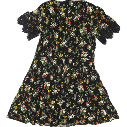 Oasis Women's Floral Fit & Flare Dress Size 14