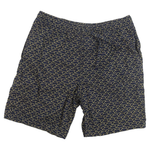 Marks and Spencer Women's Black Animal Print Rhino Shorts M