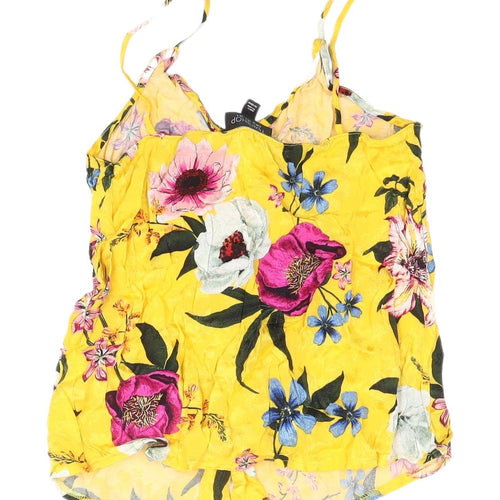 Topshop Women's Floral Camisole Tank UK 6