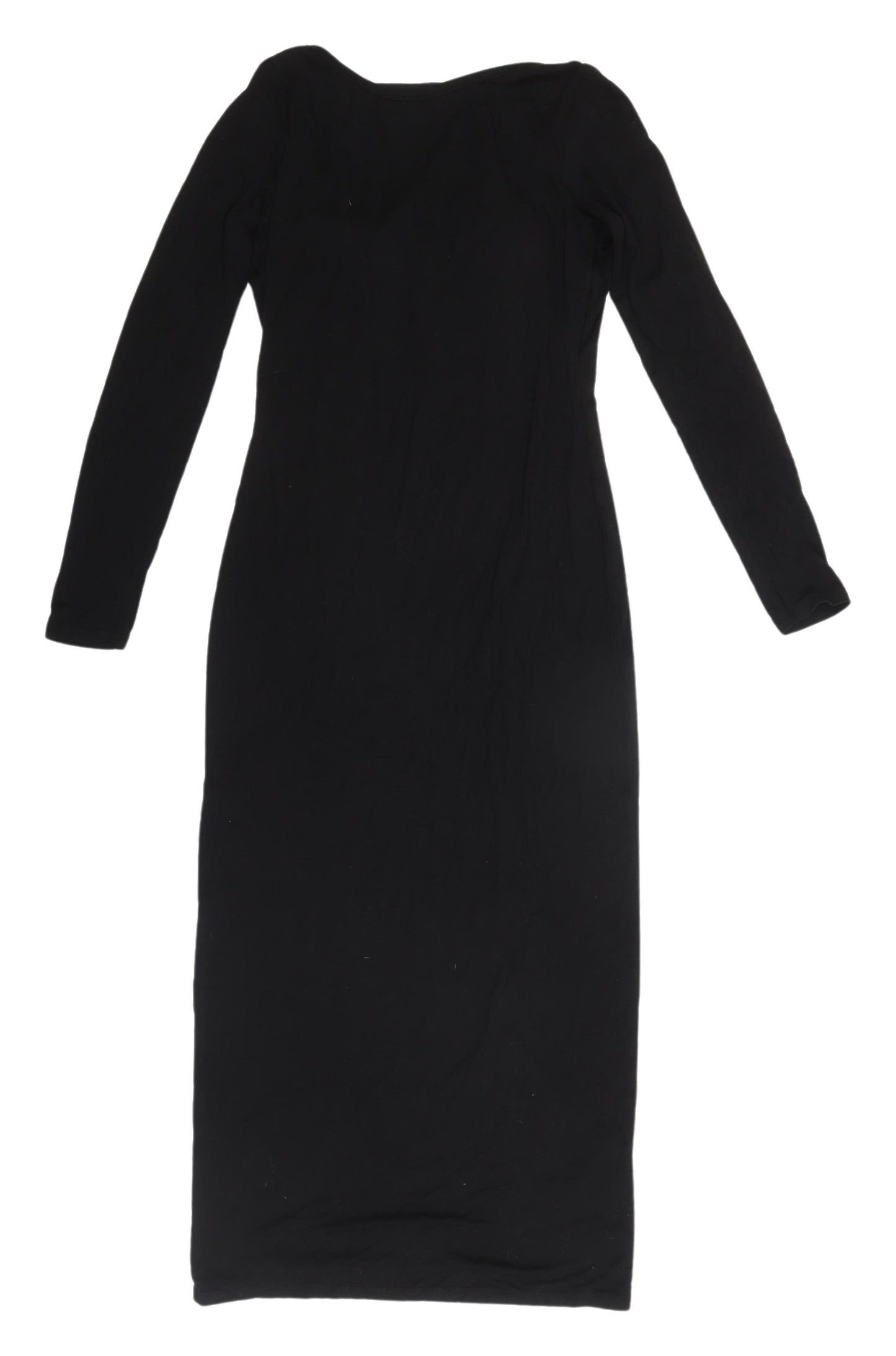 New Look Women's Black Bodycon Midi Dress Size 12