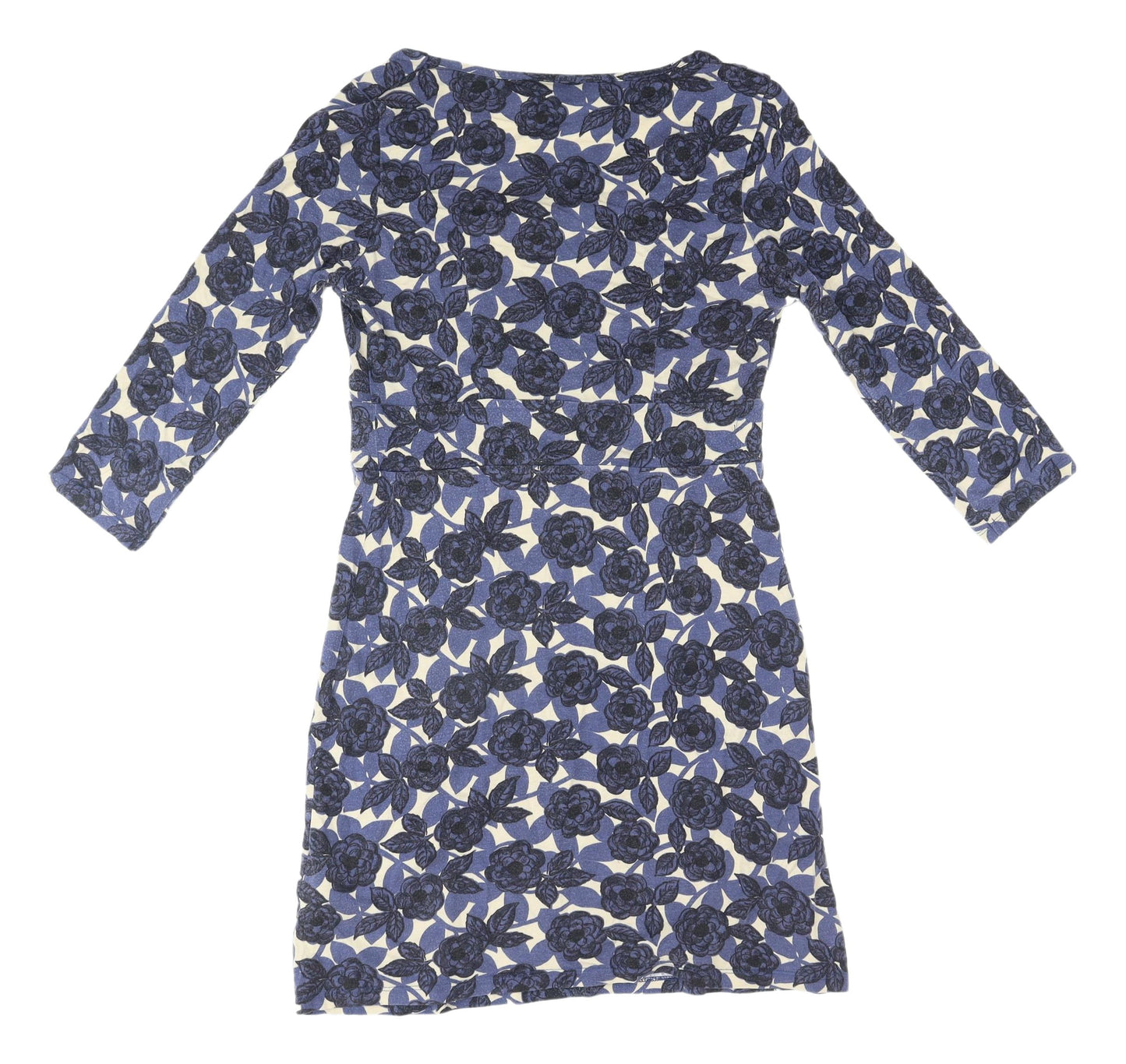 Boden Women's Blue Floral Sheath Dress Size 10