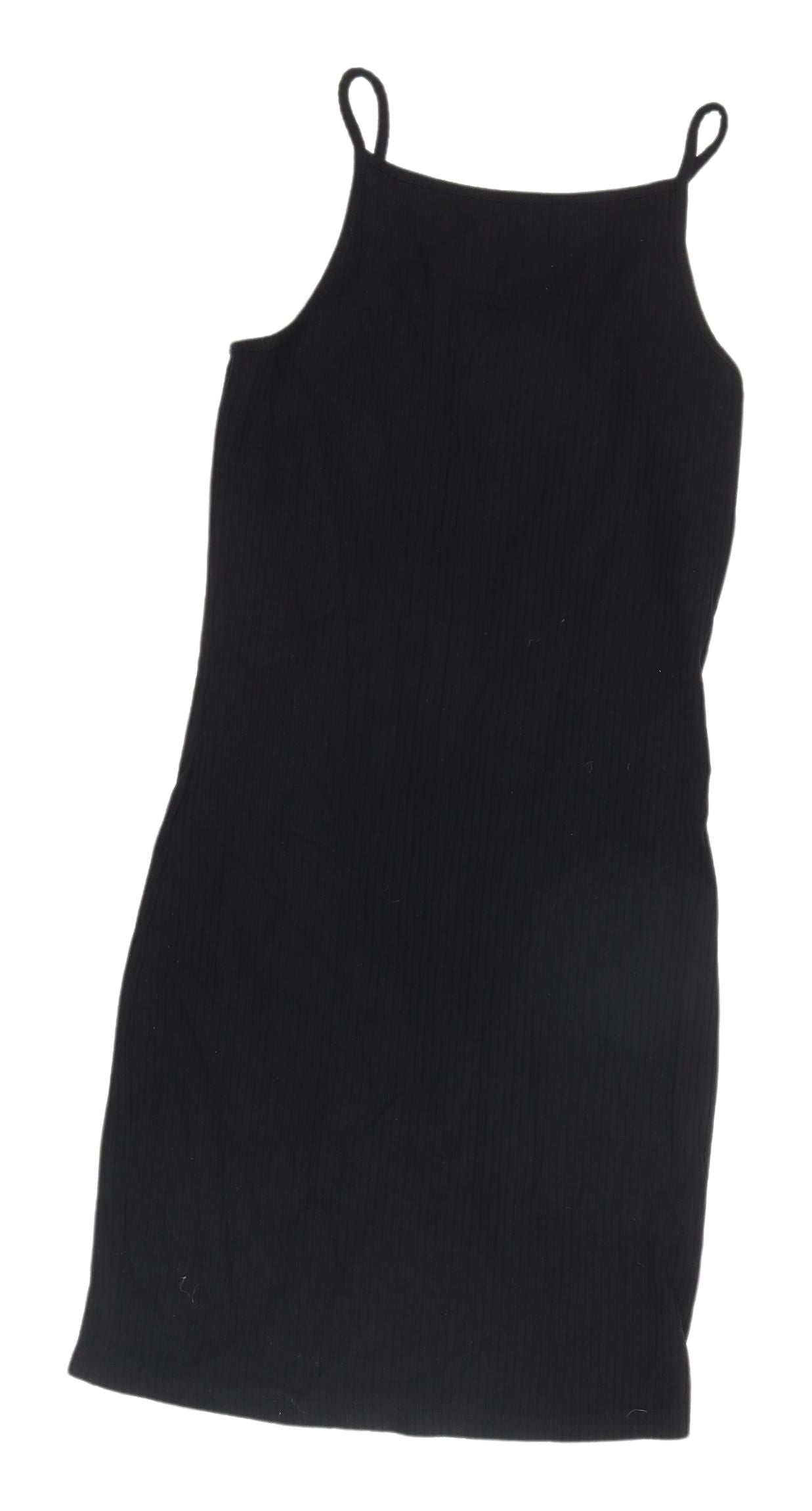 Noisy May Black Sleeveless Bodycon Dress S