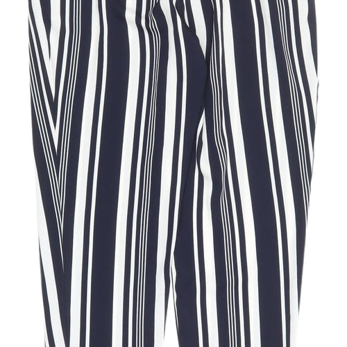 Zara Women's Striped Cropped Trousers S