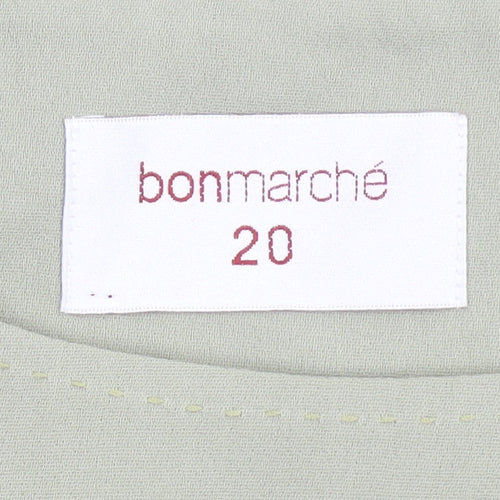 Bonmarché Women's Green Tank Top Size 20, Polyester