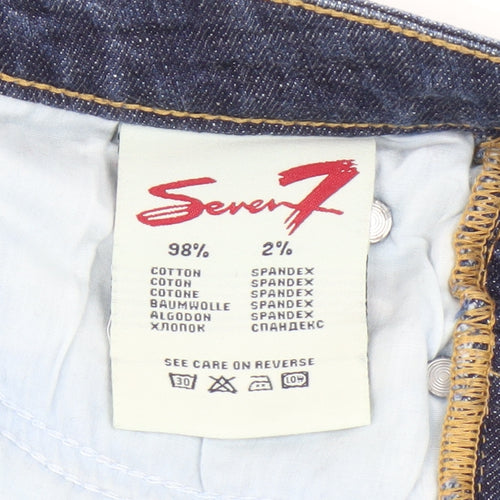 Seven7 Men's Blue Straight Jeans - Size 30