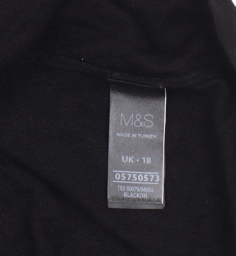 Marks and Spencer Women's Black Shrug, UK 18