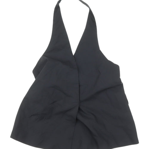 Zara Women’s Black Halter Camisole Blouse, Size 12