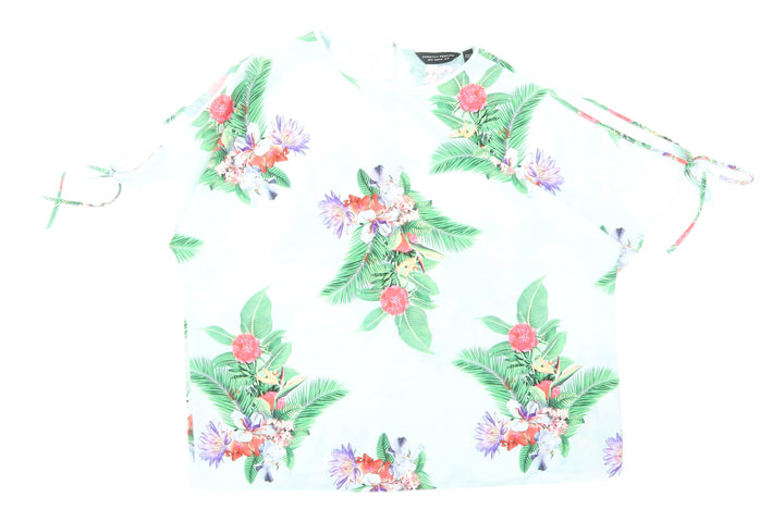 Dorothy Perkins Women's Multicoloured Floral Blouse Size 16